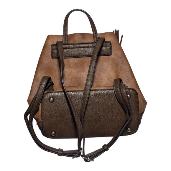 Catchfly Studio Western Leather Backpack Purse Bag Womens Southwestern Rodeo - Picture 2 of 5